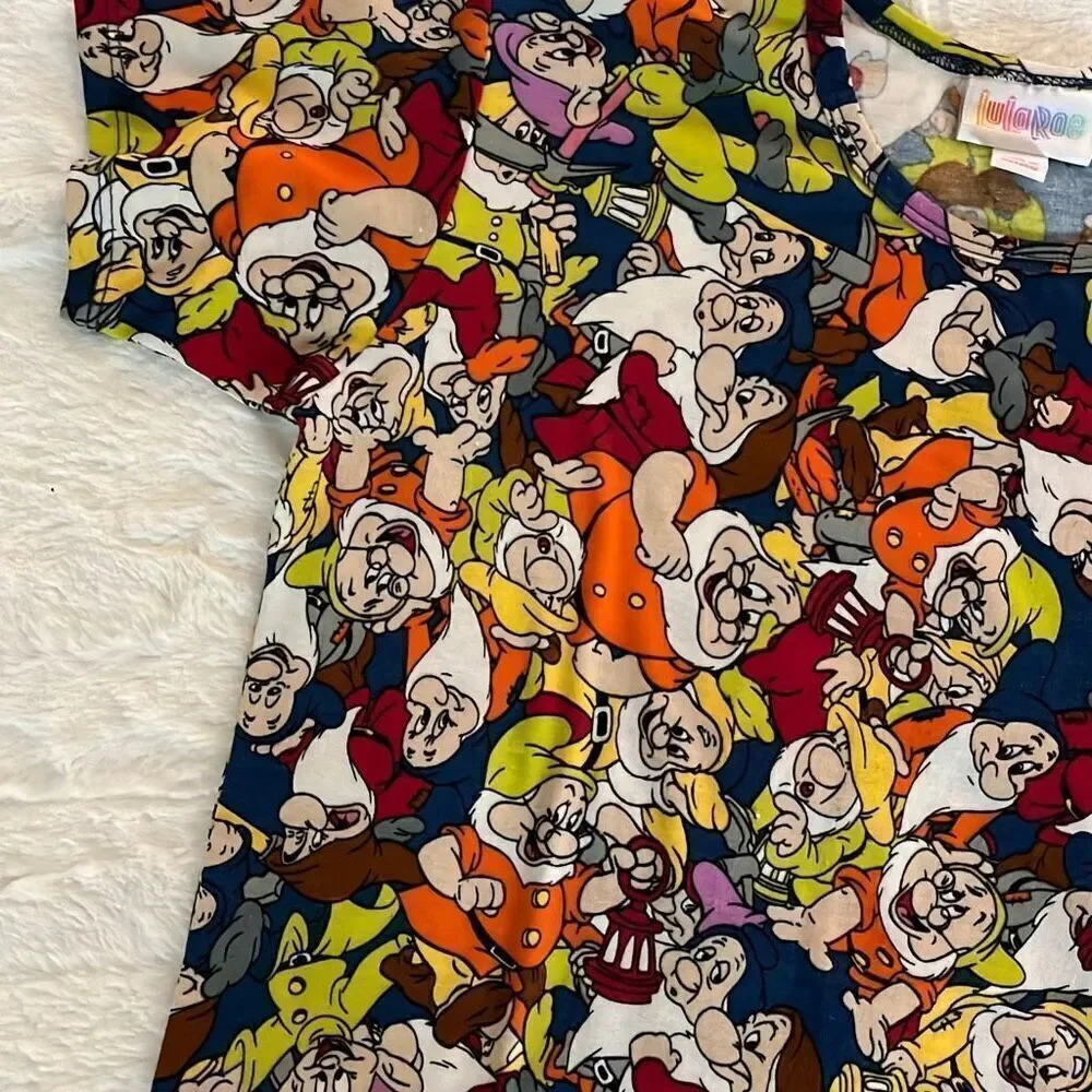 Lularoe Disney Snow White Shirt Size 8